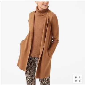 Jcrew Vanessa sweater jacket XS.  Never worn